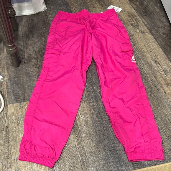 Reebok Kids Pink Track Pants - Picture 1 of 6
